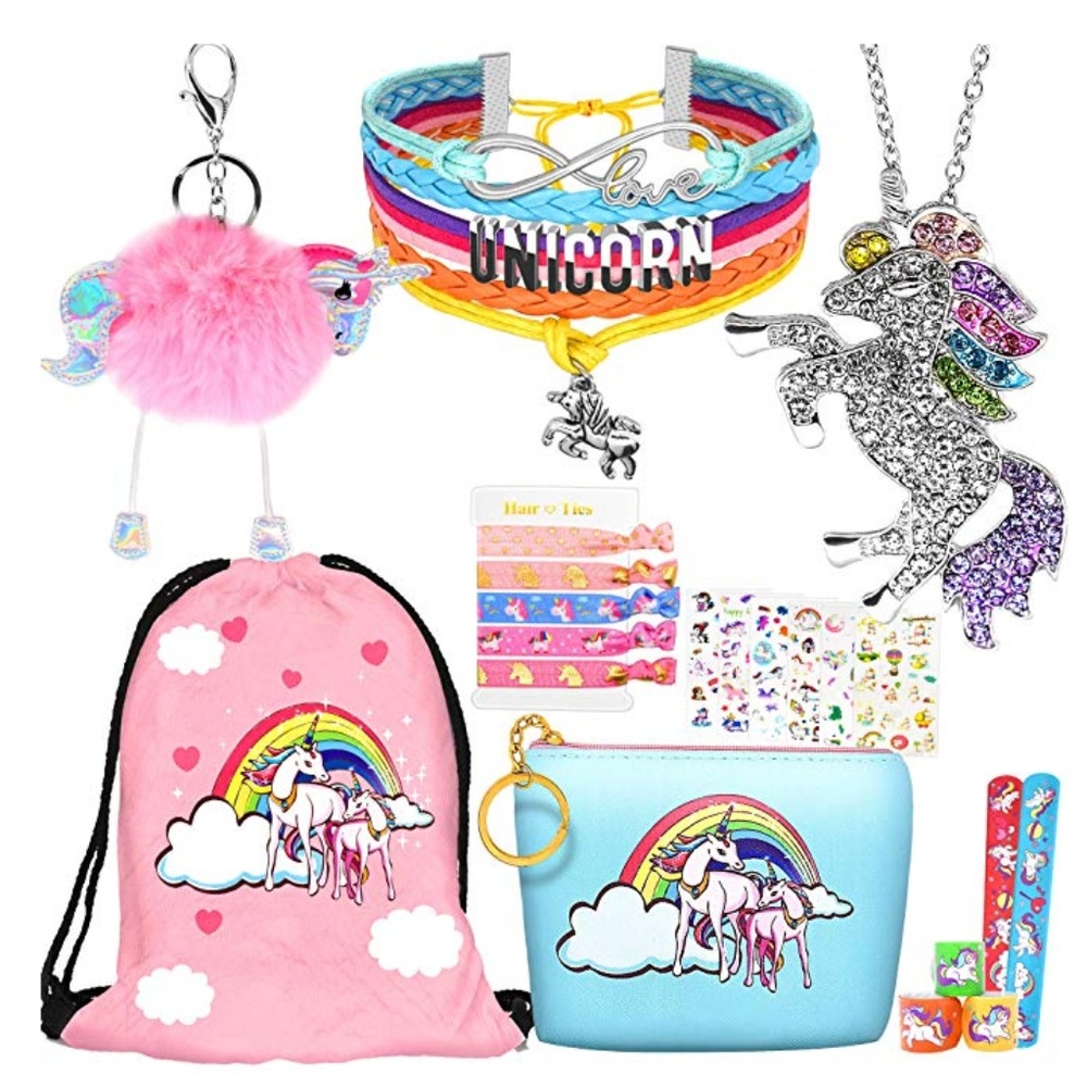 8 pcs Unicorn Christmas Gifts for Girls